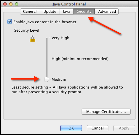 java for mac plug in chrome