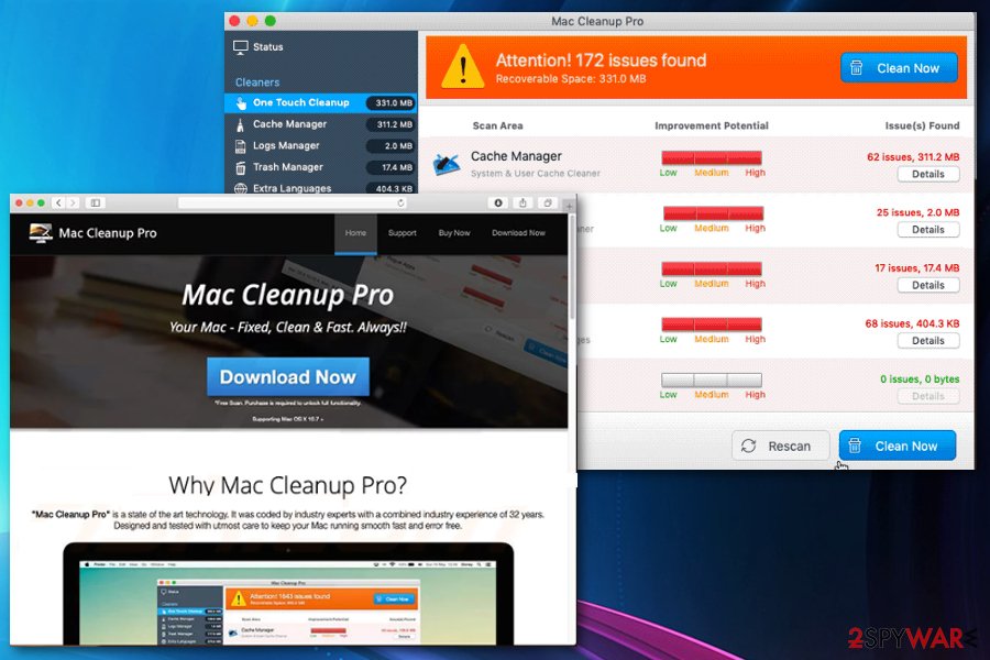 remove mac cleaner from imac